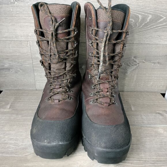 LaCrosse Boots Mens 11 Brown Leather Ice Snow King Winter Insulated Thinsulate - Picture 3 of 15